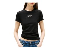 Tommy Jeans DW0DW20913 Dámské tričko černé S černá, S