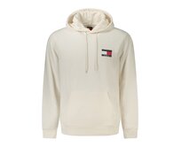 Tommy Jeans DM0DM20738 Pánská mikina bílá 2XL bílá, XXL