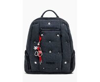 Desigual 25WAKD04 Dámský batoh modrošedý Modrošedá