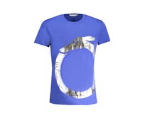 Trussardi TRU2MTS01 Pánské tričko modré S modrá, S