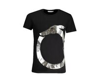 Trussardi TRU2MTS01 Pánské tričko černé XL černá, XL