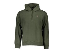 Napapijri NP0A4FQVBALISHOOD Pánská mikina tmavě zelená 2XL Tmavě zelená, XXL