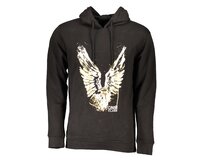 Cavalli Class RXT65DCF062 Pánská mikina černá 3XL černá, 3XL