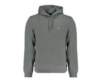 Napapijri NP0A4FQVBALISHOOD Pánská mikina armádní zelenošedá 2XL zelenošedá, XXL