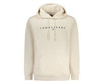 Tommy Jeans DM0DM20746 Pánská mikina béžová 2XL béžová, XXL