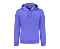 Napapijri NP0A4FQVBALISHOOD Pánská mikina fialovomodrá 3XL Fialovomodrá, 3XL
