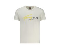 Tommy Jeans DM0DM20817 Pánské tričko bílé XL bílá, XL