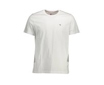 Tommy Jeans DM0DM04411 Pánské tričko bílé M bílá, M