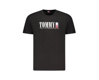 Tommy Jeans DM0DM21941 Pánské tričko černé L černá, L