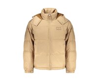 Tommy Jeans DM0DM22036 Pánská bunda béžová S béžová, S