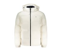 Tommy Jeans DM0DM19786 Pánská bunda bílá  L bílá, L