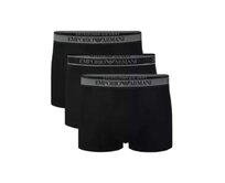 Emporio Armani EM000259 AF10779 Boxer 3 Pack Black černá, XL