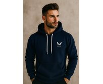 Madeva NIKOS pánská mikina s kapucí modrá modrá, L