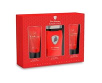 Lamborghini Sportivo 3 Piece Gift Set Eau De Toilette 125ml Shower Gel 100ml