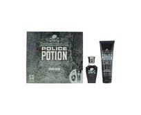 Police Potion Eau De Parfum For Men, 30 ml + Potion, Hydrating, Body Lotion, 100 ml