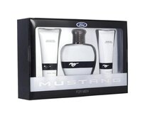 Ford Mustang White Eau De Toilette For Men 100 ml + After-Shave Balm 100 ml + Body Wash For Hair & Body 100 ml