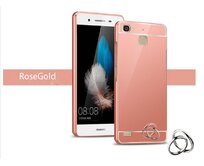 Hliníkový obal kryt pouzdro pro Huawei Ascend P7 - Růžový růžová, Hliník