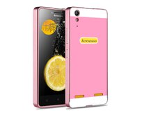 Hliníkový kryt SHINY pro Lenovo A6000 / K3 - Růžový růžová, Hliník