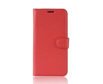 MicroData Kožené pouzdro CLASSIC pro ASUS Zenfone Zoom S ZE553KL - červené Umělá kůže