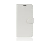 MicroData Kožené pouzdro CLASSIC pro ASUS Zenfone Zoom S ZE553KL - bílé Bílá, Umělá kůže