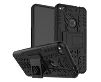 CUGUU Odolný obal HEAVY DUTY pro Motorola Moto C Plus - černý černá, Plast