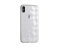 Silikonový obal Prism Diamond pro HUAWEI Y5 2018 - transparentní transparentní, silikon