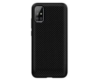 Pouzdro Carbon protect pro Samsung Galaxy A11 A115 - černé černá, silikon
