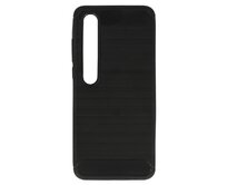 Silikonový obal CARBON pro XIAOMI MI 10/ MI 10 PRO - černý černá, silikon