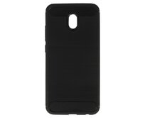 Silikonový obal CARBON pro XIAOMI REDMI 8A - černý černá, silikon