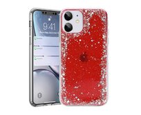 Vennus Brilliant clear pouzdro pro Samsung Galaxy A42 5G - červená červený, silikon