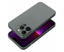 Case4Mobile Pouzdro METALLIC pro iPhone 15 Plus - šedé šedá, silikon