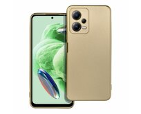 Case4Mobile Pouzdro METALLIC pro XIAOMI Redmi NOTE 12 5G - zlaté Zlatá, silikon