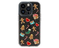 Tel Protect Christmas průhledné pouzdro pro Samsung S23 - vzor 2 Sweet cookies Motiv, silikon