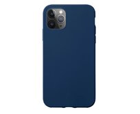 Silikonový kryt SOFT pro iPhone 12 Mini (5,4) - námořnicky tmavomodrý modrá, silikon
