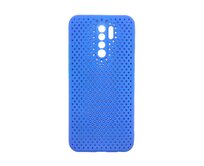 Tel Protect Breath pouzdro pro Xiaomi Redmi 9 - modrá modrá, silikon