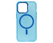 Case4Mobile MagSafe pouzdro Frosted pro iPhone 11 Pro Max - modré modrá, silikon