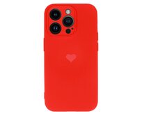 Vennus Valentýnské pouzdro Heart pro iPhone 11 Pro - červené červená, silikon