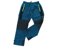 Tmavě modré outdorové kalhoty vel 146 146