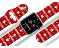 Apple watch řemínek Vánoční motiv - 42/44/45mm