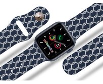 Apple watch řemínek Síť - Modrá - 42/44/45mm