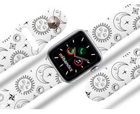 Apple watch řemínek Hvězdárna - Bílá - 38/40/41mm