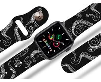 Apple watch řemínek Chobotnice - Černá - 38/40/41mm