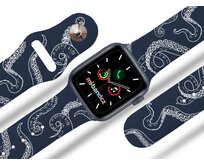 Apple watch řemínek Chobotnice - 38/40/41mm, barva pásku modrá