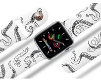 Apple watch řemínek Chobotnice - Bílá - 42/44/45mm