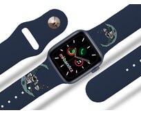 Apple watch řemínek Těžba bitcoinu - Modrá - 38/40/41mm