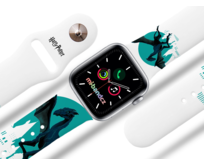 Apple watch řemínek Harry Potter - Testrál - 42/44/45mm, barva pásku bílá