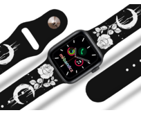 Apple watch řemínek Černá růže - 38/40/41mm, barva pásku černá