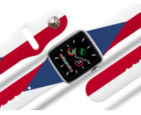 Apple watch řemínek Česká vlajka - 42/44/45mm