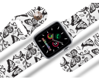 Apple watch řemínek Motýli - 42/44/45mm