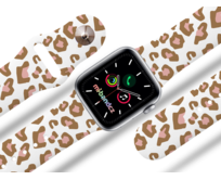 Apple watch řemínek Růžový gepard - 42/44/45mm